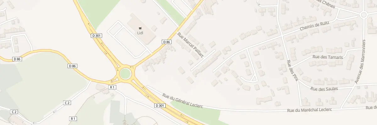 Plan du 3 Rue du 11 Novembre à Houdain