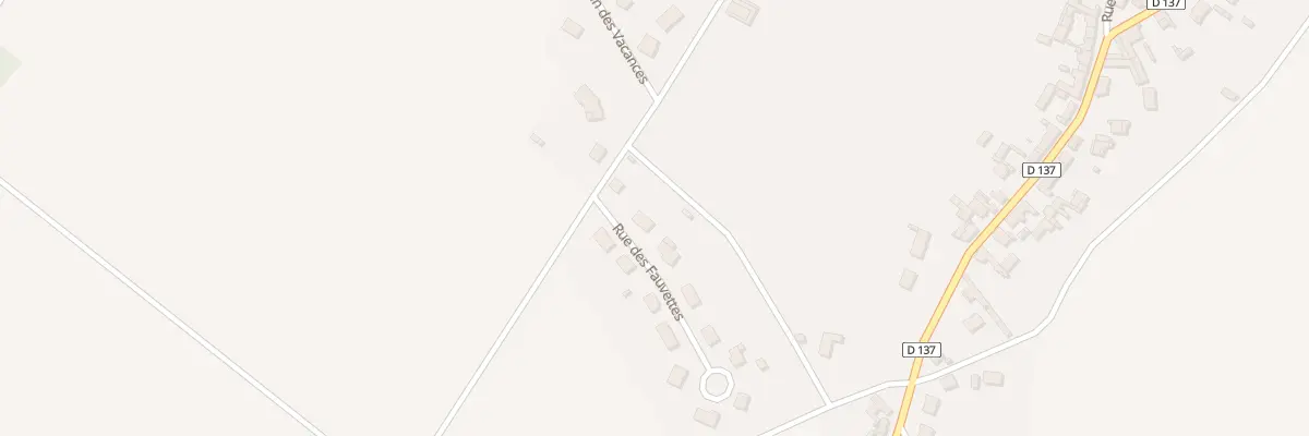 Plan du 3 Rue des Fauvettes au Plessier-Rozainvillers