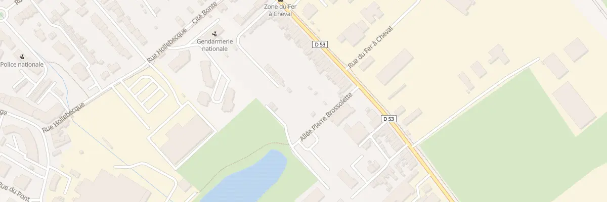 Plan du 160 Rue de Vieux-Berquin à Hazebrouck