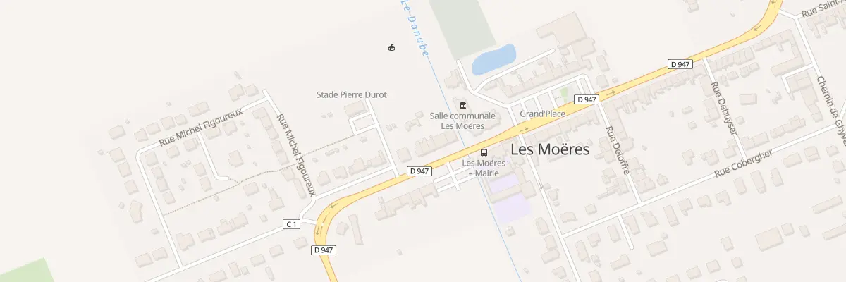 Plan du 65 Rue Nationale Les Moeres à Ghyvelde