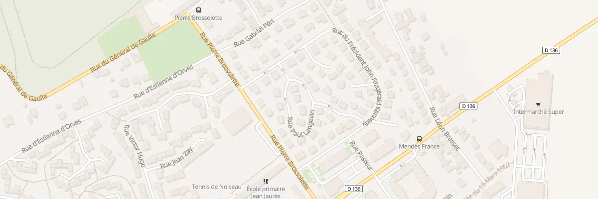 Plan du 7 Rue du Pdt Allende à Noiseau