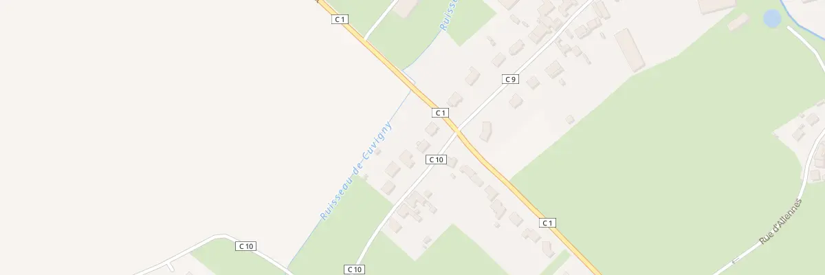 Plan du 4 Rue de la Comté à Rebreuve-Ranchicourt