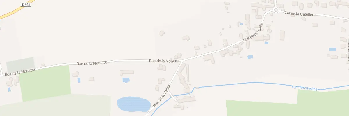 Plan du 51 Rue de la Nonette à Courteuil