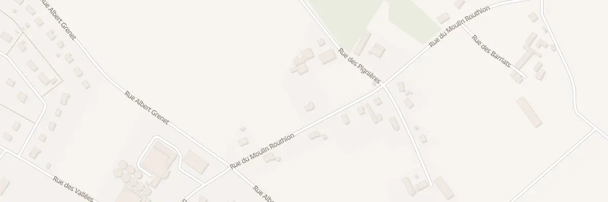 Plan du 387 Rue du Moulin Routhion à Ladon