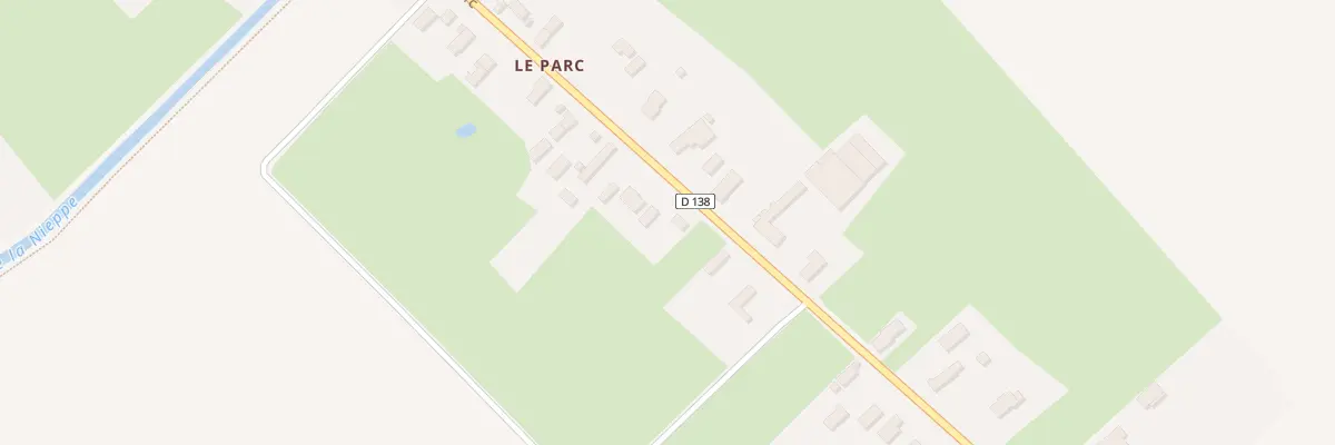 Plan du 36 Rue du Parc à Morbecque