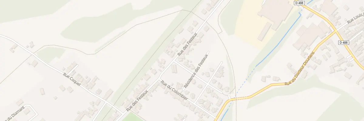 Plan du 652 Rue des Festeux à Bruay-la-Buissière