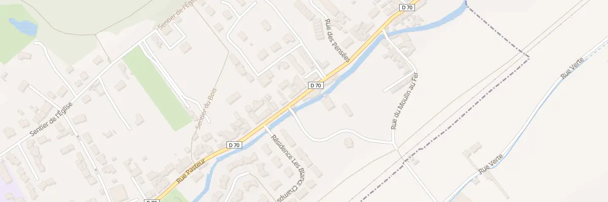 Plan du 103 Rue Pasteur à Lapugnoy
