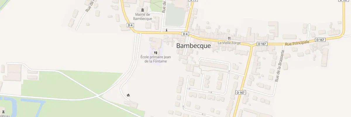 Plan du 10 Pl du Jeu de Paume à Bambecque