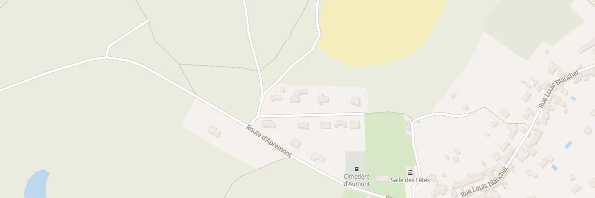 Plan du 3 Rue de la Fontaine St Gervais à Aumont-en-Halatte