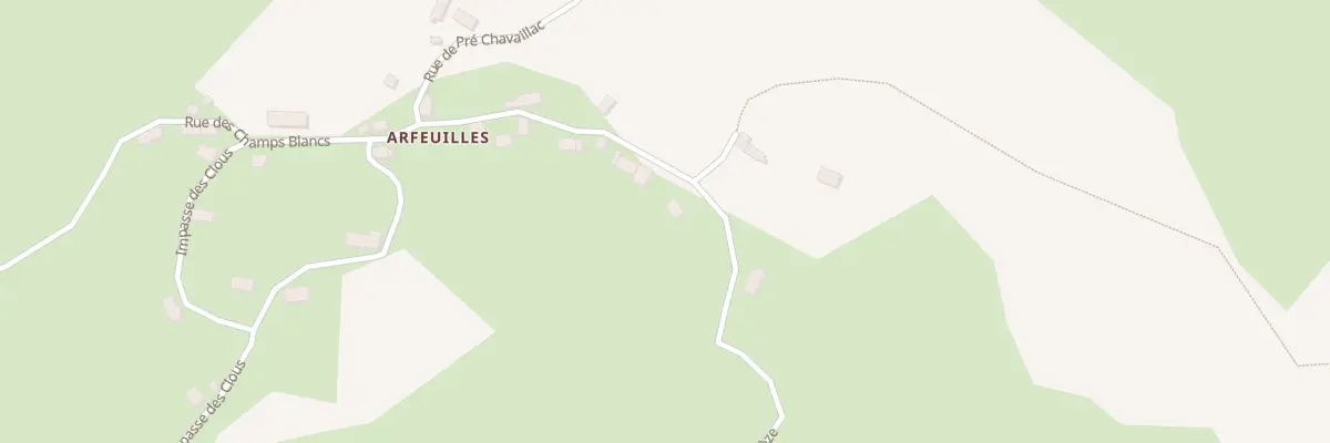 Plan du 5093 Arfeuilles à La Monselie