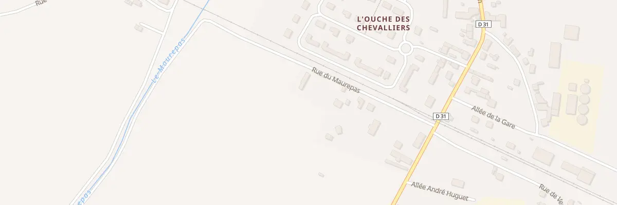 Plan du 13 Rue du Maurepas à Corbeilles
