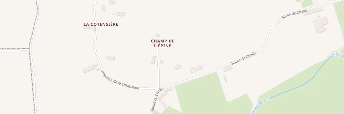 Plan du 64 Rte de Chailly à Presnoy