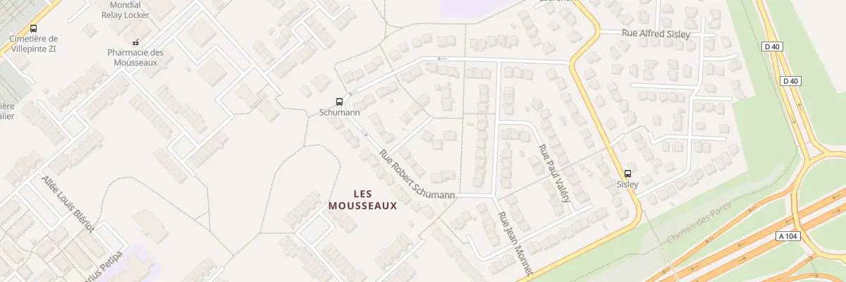Plan du 4 Imp Robert Schumann à Villepinte