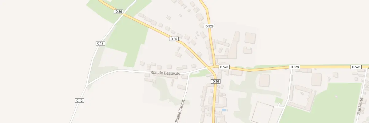 Plan du 4 Rue de Beauvais à Pronleroy