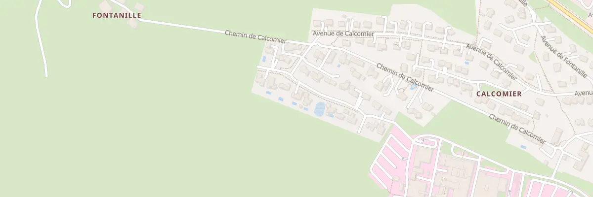 Plan du 100 Rue Gaston Ferdiere à Rodez