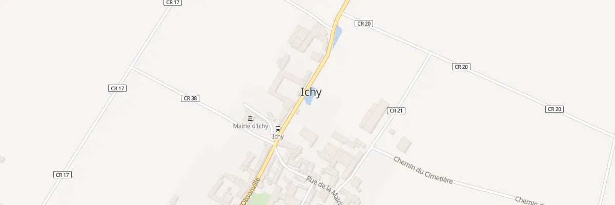 Plan du 1 Rue d’Obsonville à Ichy