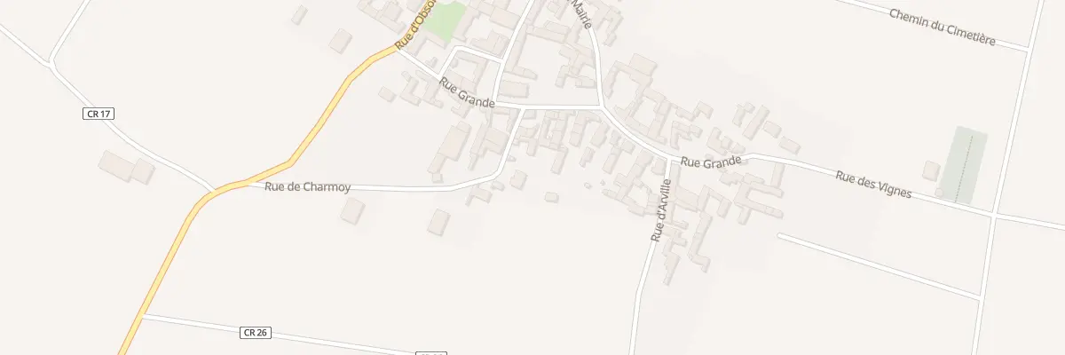 Plan du 1 Rue de Charmoy à Ichy