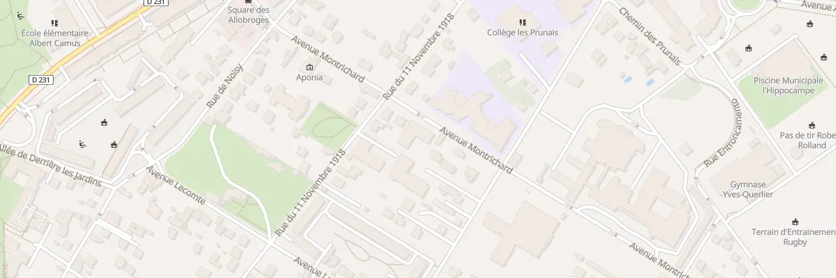 Plan du 12 Av Montrichard à Villiers-sur-Marne