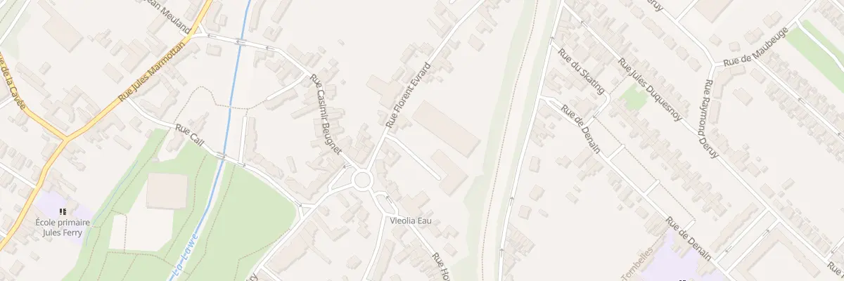 Plan du 64 Rue Florent Evrard à Bruay-la-Buissière