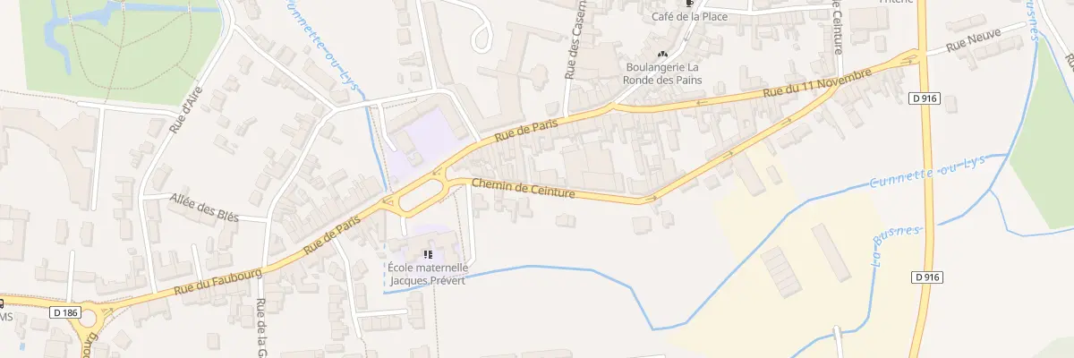 Plan du 47 Che de Ceinture à Saint-Venant