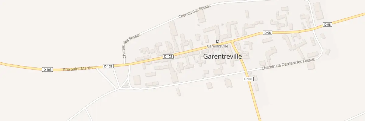 Plan du 19 Rue St Martin à Garentreville