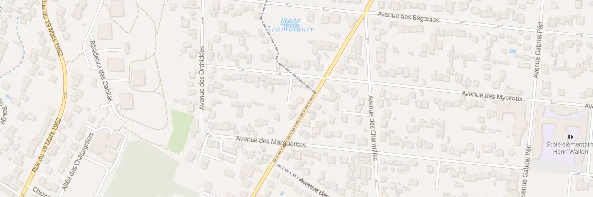 Plan du 125 Rue de Franceville à Gagny