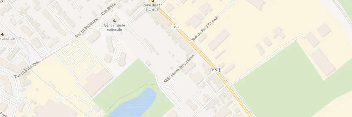 Plan du 166 Rue de Vieux-Berquin à Hazebrouck