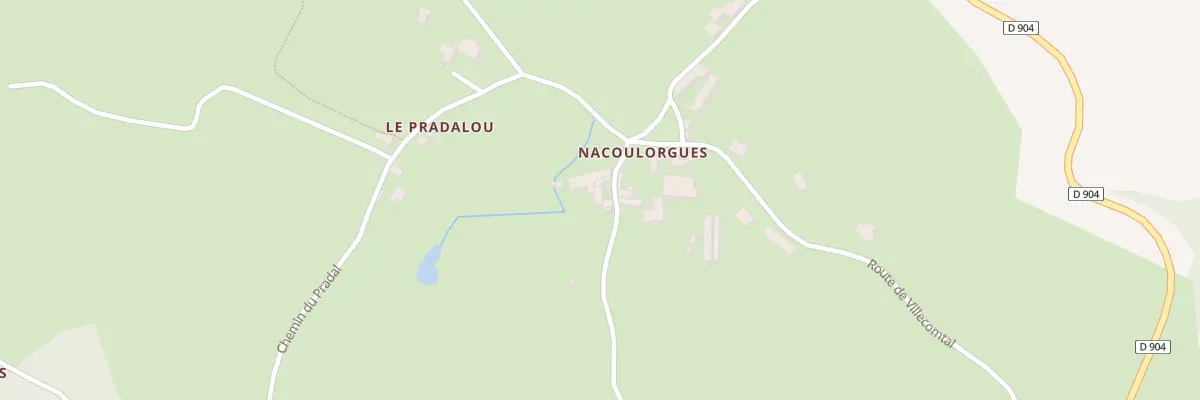 Plan du 6 Chem du Piboul à Campuac