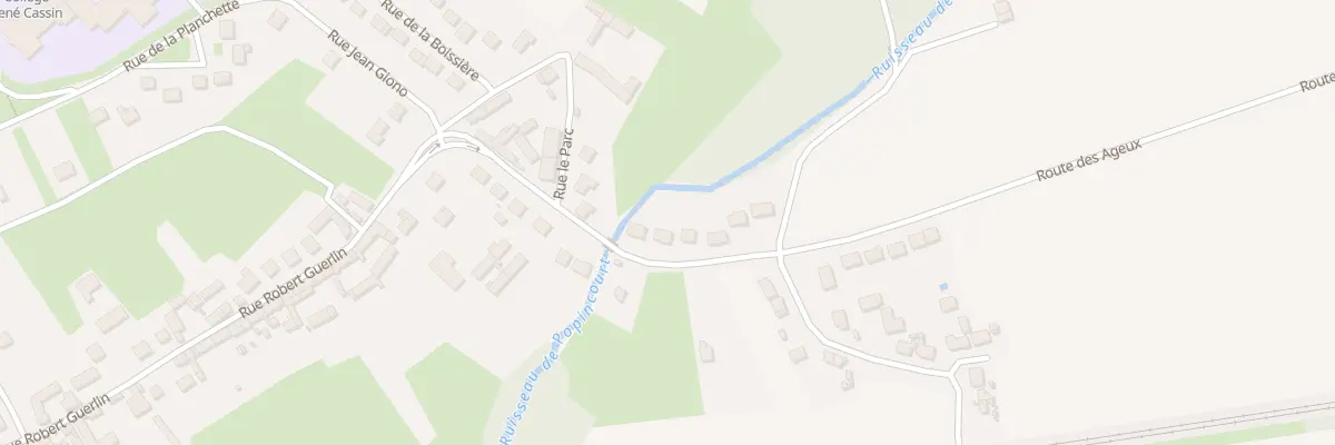 Plan du 40 Rue Robert Guerlin à Brenouille