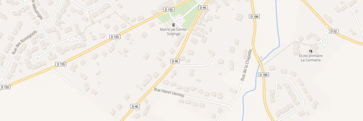 Plan du 28 Rte de Moulins sur Yevre à Sainte-Solange