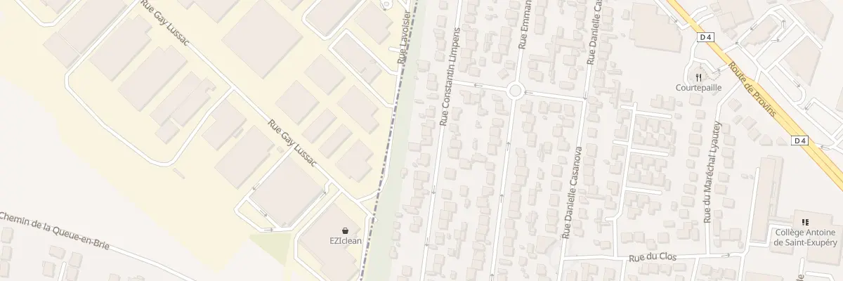 Plan du 60 Rue Constantin Limpens à Ormesson-sur-Marne
