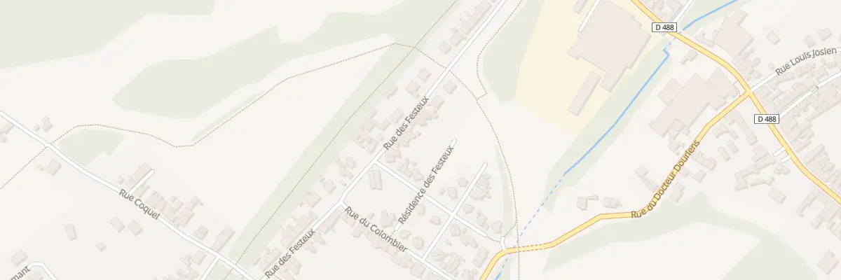 Plan du 682 Rue des Festeux à Bruay-la-Buissière