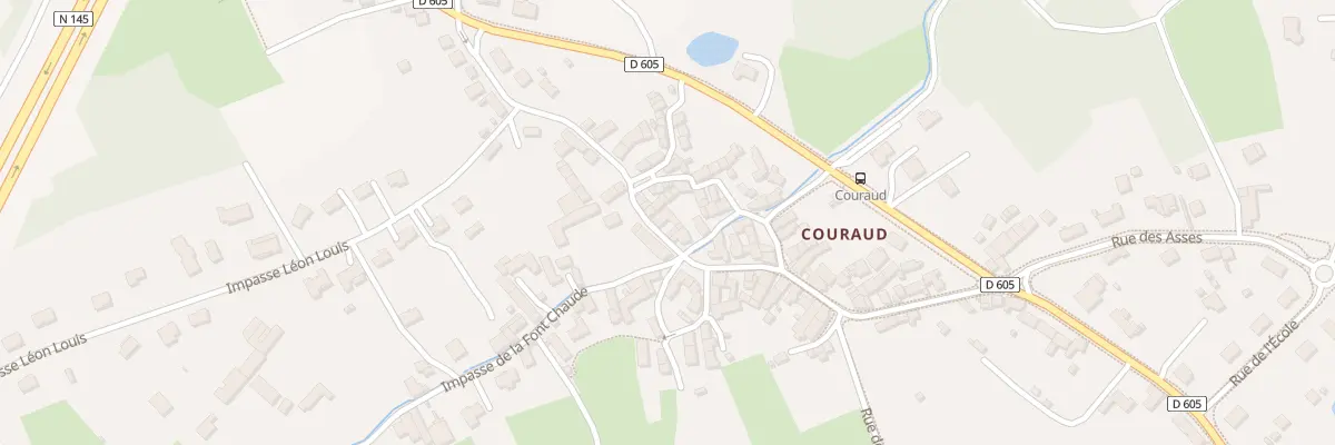 Plan du 4 Rue de la République à Domérat