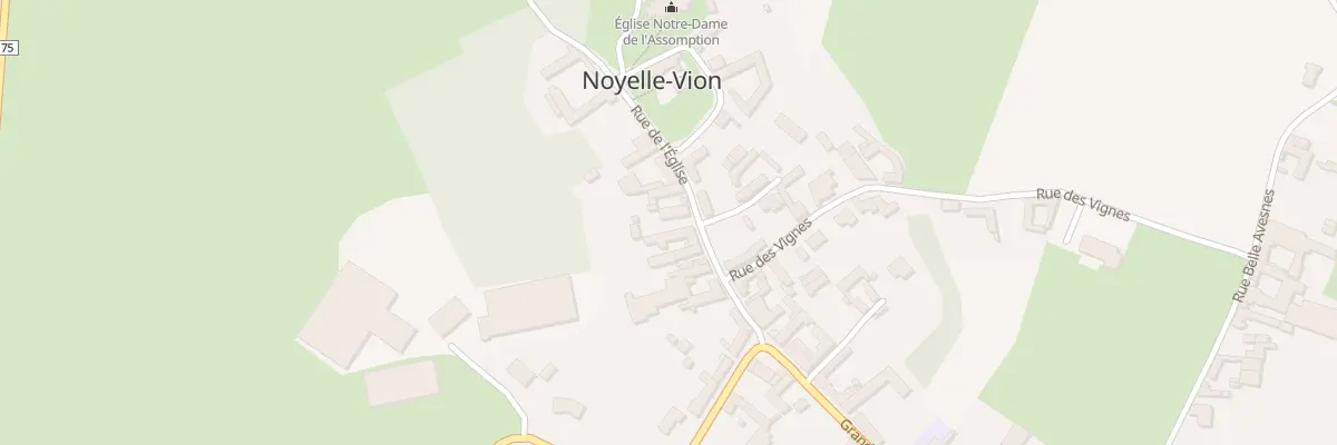 Plan du 6 Rue de l’Eglise à Noyelle-Vion