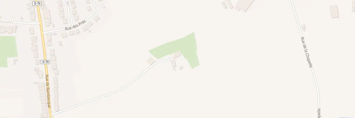 Plan du 62 Rue de Bambecque à Rexpoëde