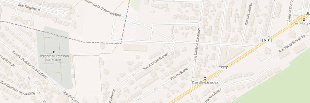 Plan du 41 Rue Anatole France à Ormesson-sur-Marne