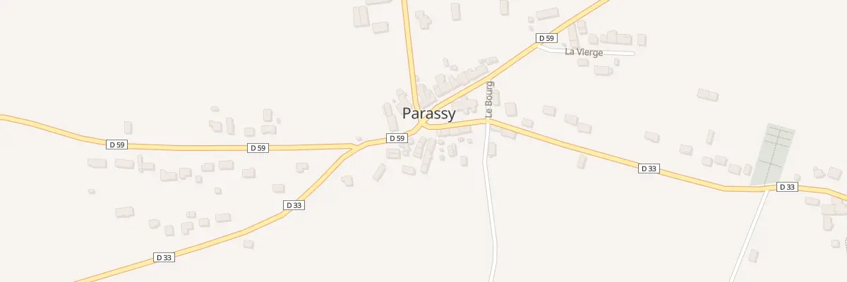 Plan du 16 Le Bourg à Parassy