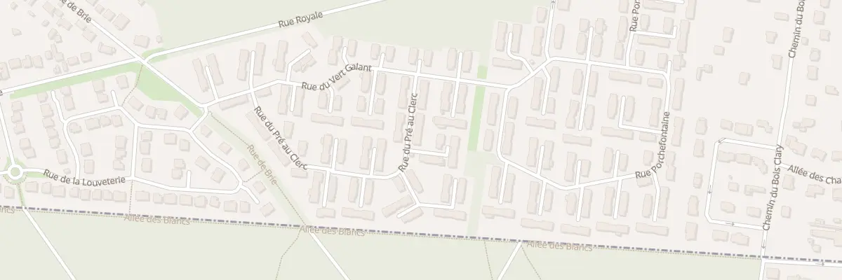Plan du 7 Rue du Pré au Clerc à Sucy-en-Brie