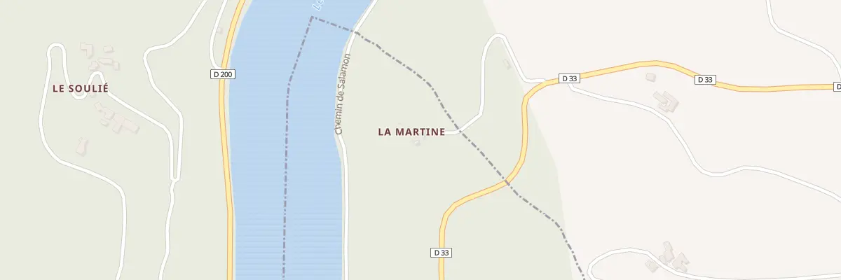 Plan du 5128 La Martine à Brasc