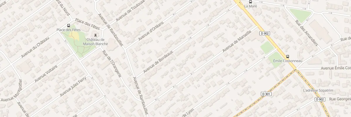 Plan du 41 Av de Bordeaux à Gagny