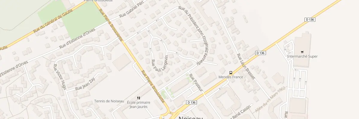 Plan du 3 Rue du Pdt Allende à Noiseau