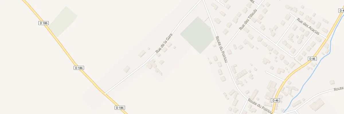 Plan du 8 Rue de la Gare à Sainte-Solange