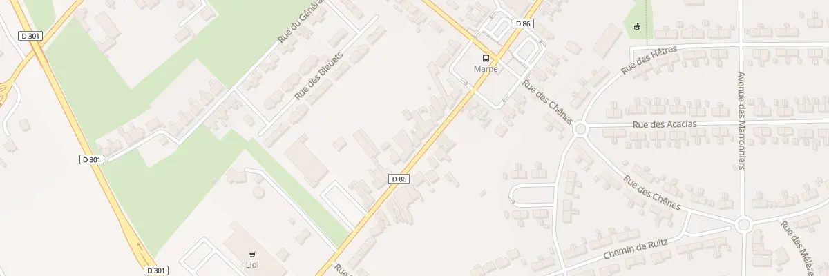 Plan du 367 Rue du Docteur Paul Bonduelle à Houdain