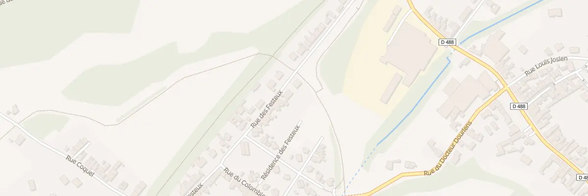 Plan du 732 Rue des Festeux à Bruay-la-Buissière