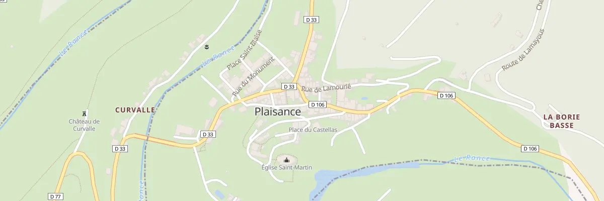 Plan du 2 Rue Saint-Martin à Plaisance