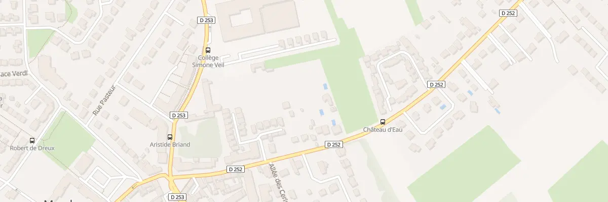 Plan du 23 Rue de Verdun à Mandres-les-Roses