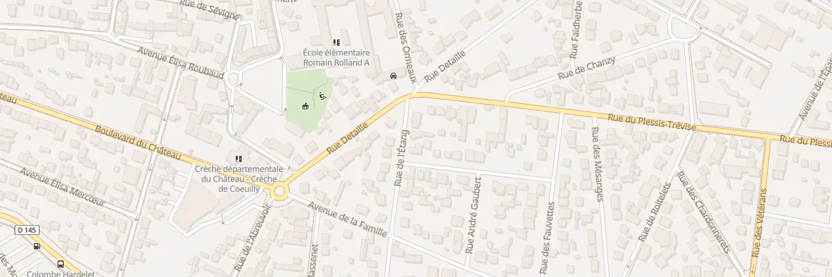 Plan du 3 Rue de l’Etang à Champigny-sur-Marne