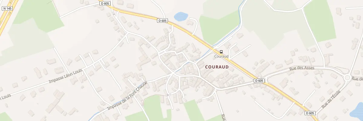 Plan du 3 Rue de la Planche à Domérat