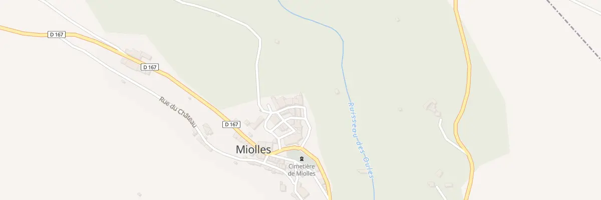 Plan du 9 Imp du Rocher à Miolles
