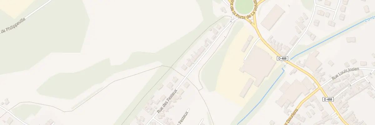 Plan du 803 Rue des Festeux à Bruay-la-Buissière